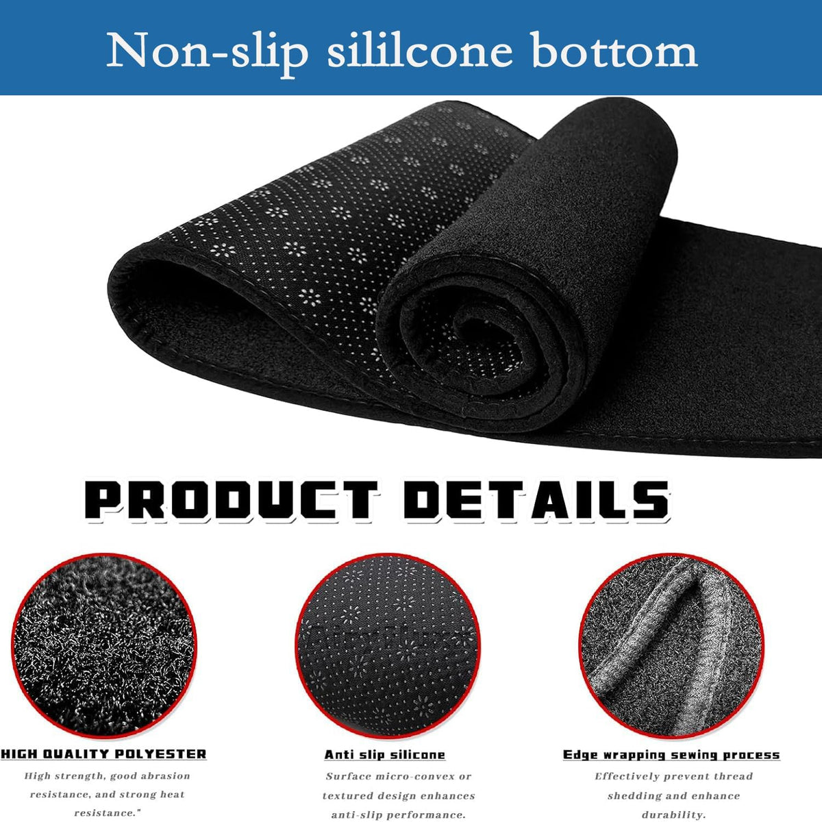 Dash Cover Custom Fit for Hon-da CRV CR-V 2007 2008 2009 2010 2011 Dashboard Cover Non-Slip Pad Dash Board Mat Accessories