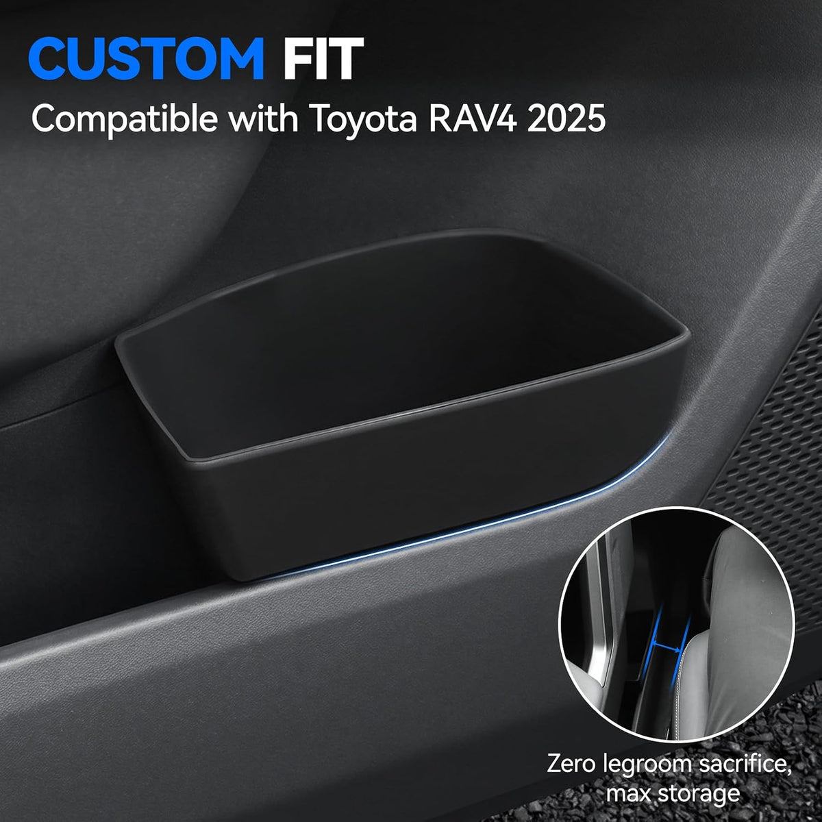 ELECFRESH 2PCS Front Door Side Trash Can for 2026 Toyota RAV4 Accessories