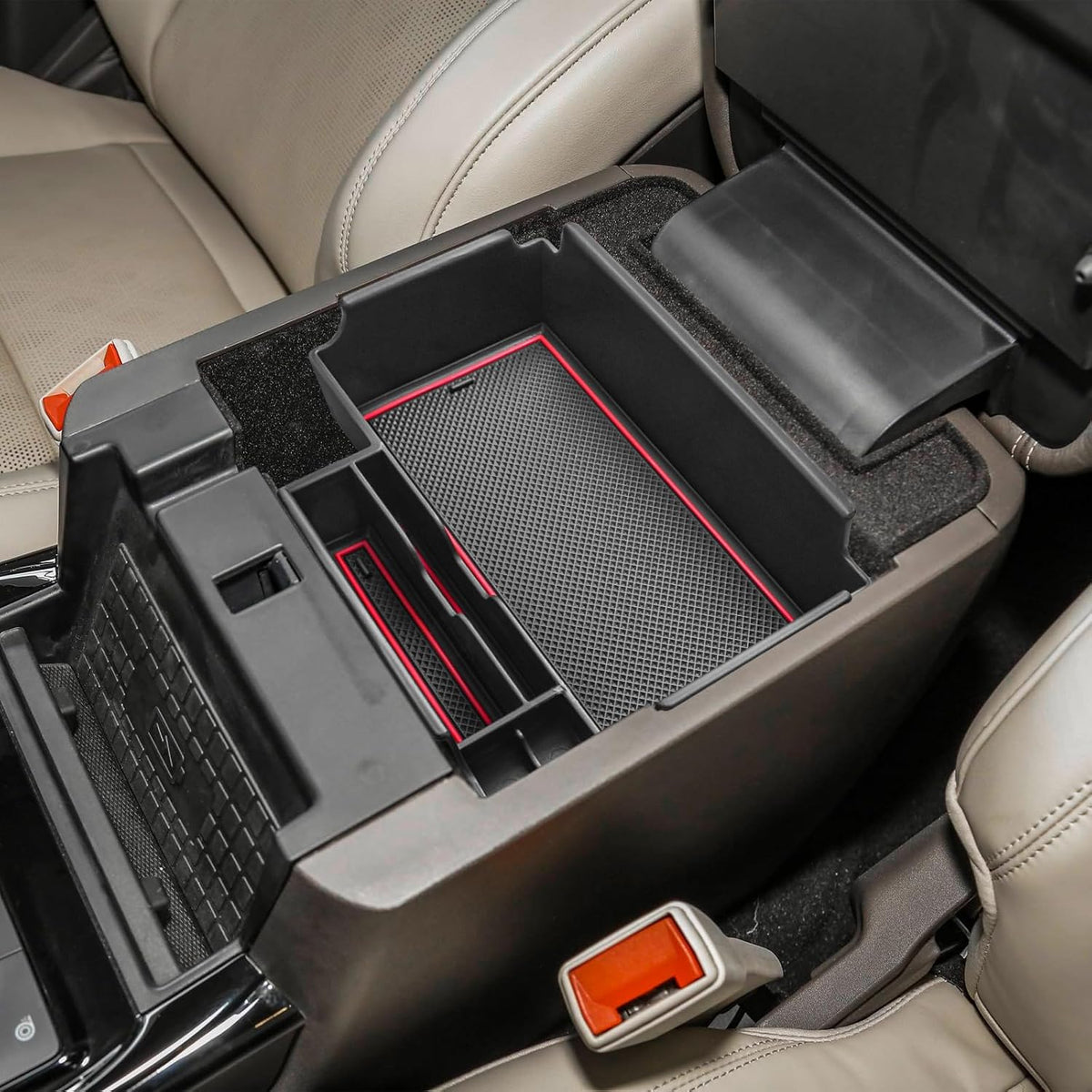 HGWEI Center Console Organizer for Ford Explorer 2020-2025 2026 Accessories