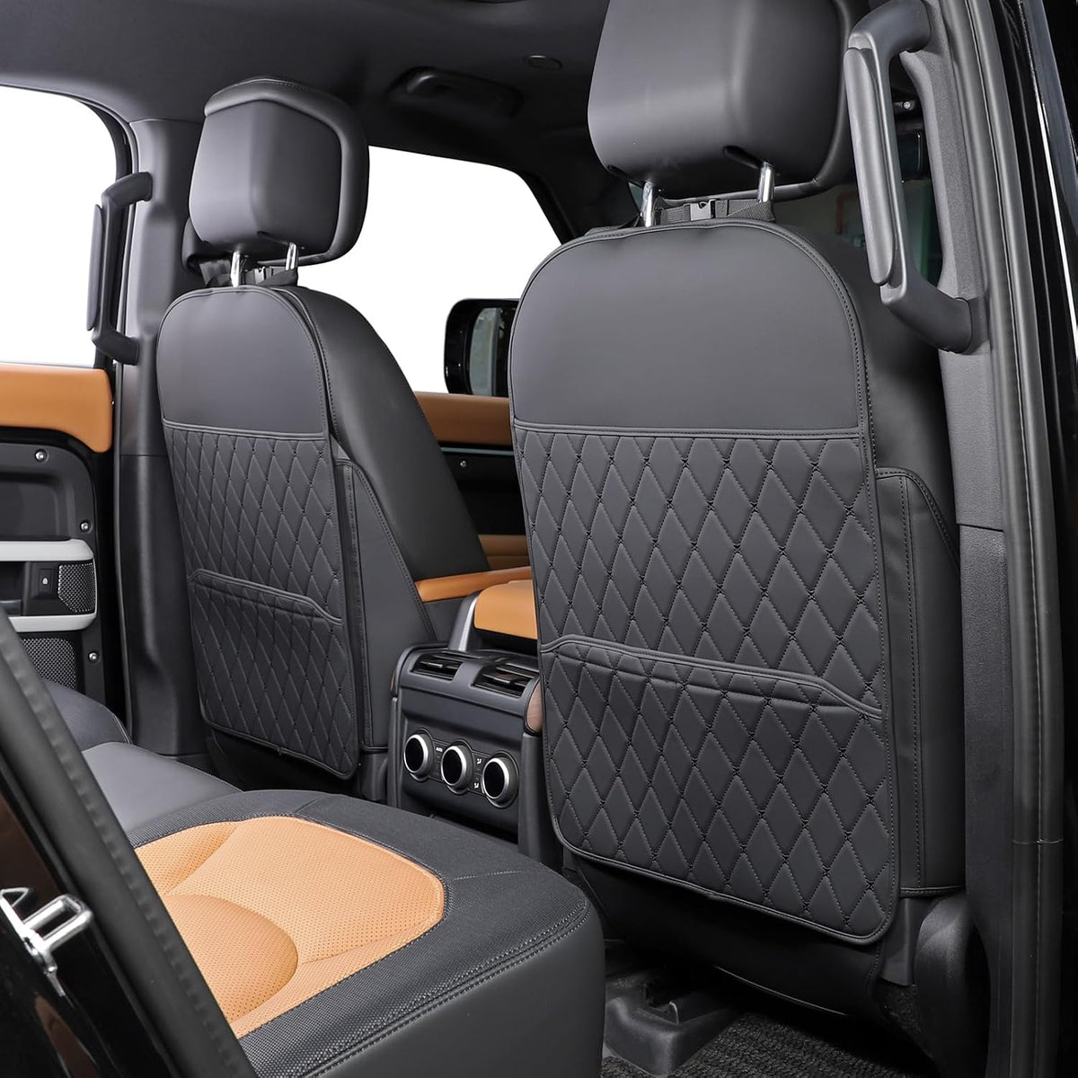 TAIKOO Seat Back Protector,Shields Seat Backs from Kicks and Adds Storage