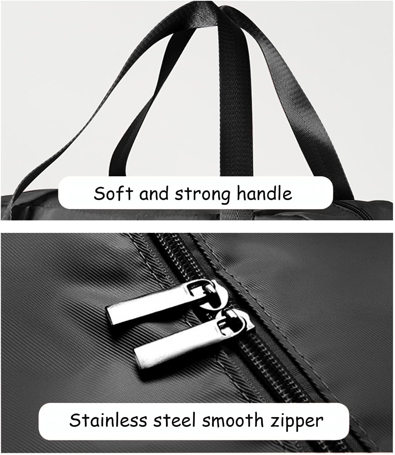 Backless Booster Seat Travel Bag for Airplane, Black | Durable Car Seat Cover & Carrier, Easy Airplane Travel