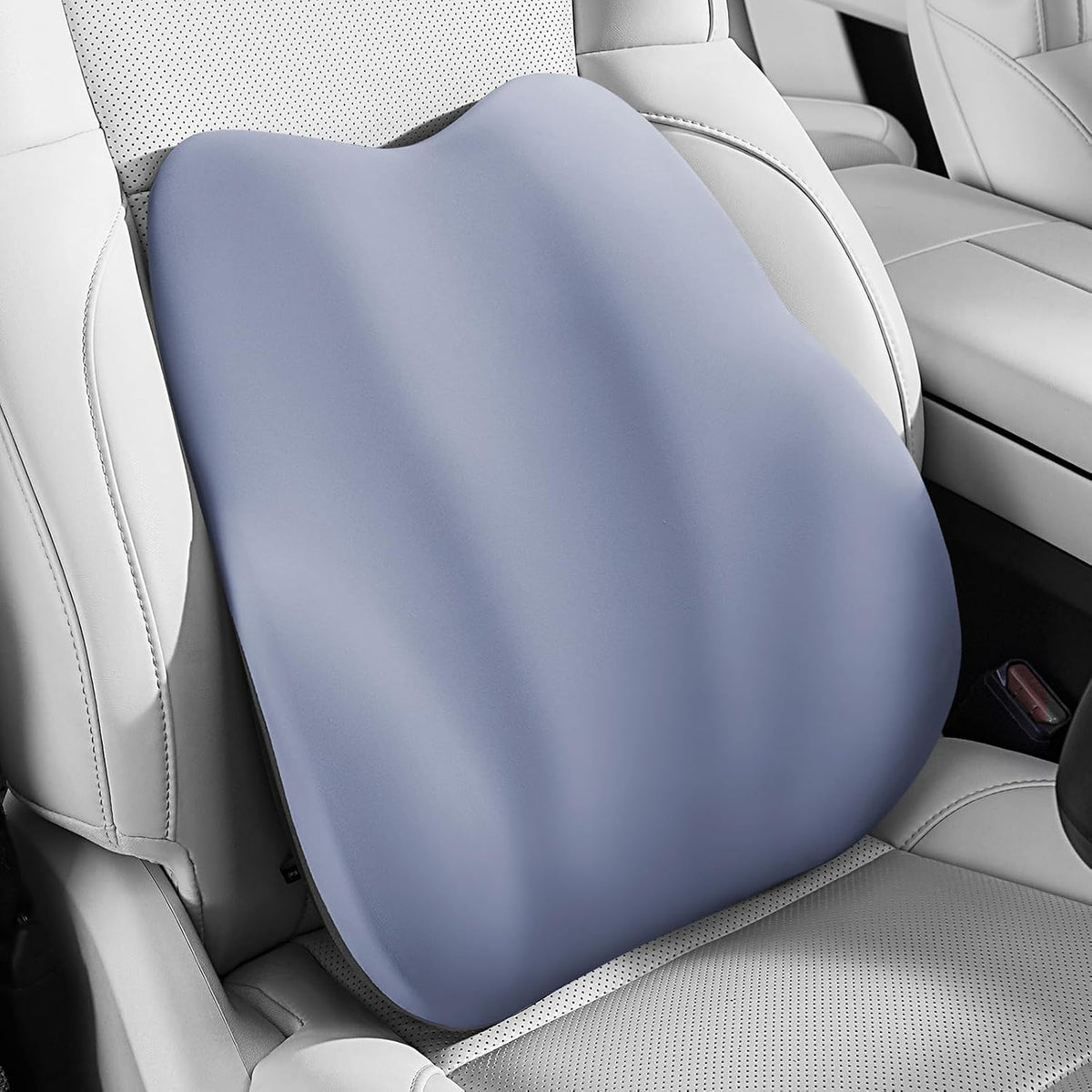 BEBAS Ergonomic Lumbar Support Pillow for Car, Memory Foam Car Back Cushion