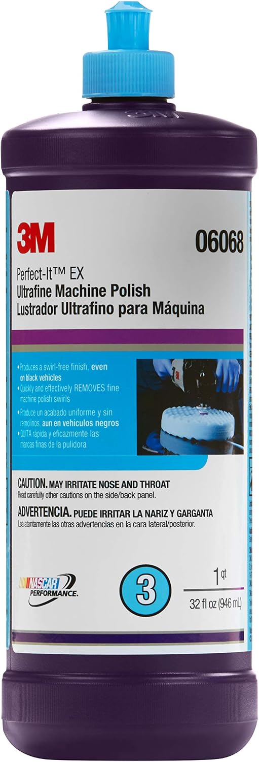 3M Perfect-It Ultrafine Machine Polish, 06068, 32 fl oz