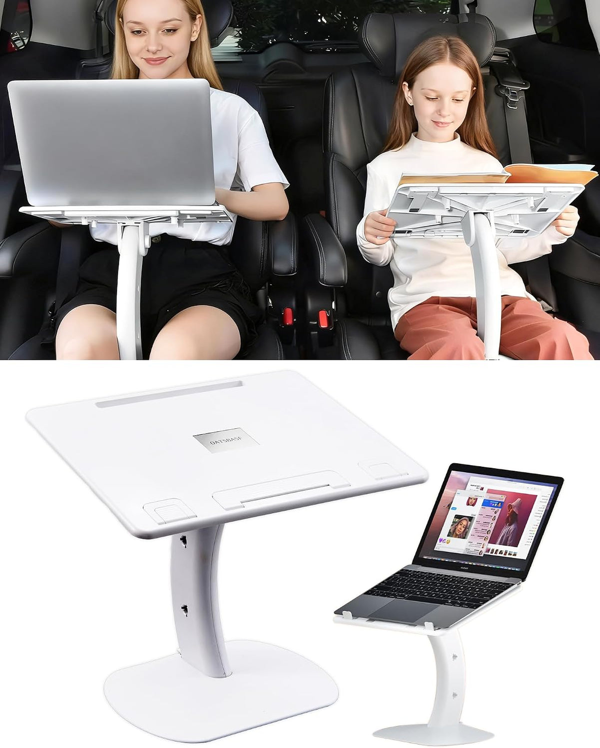 Car Desk for Laptop Tablet iPad Book for Driver Passenger Seat