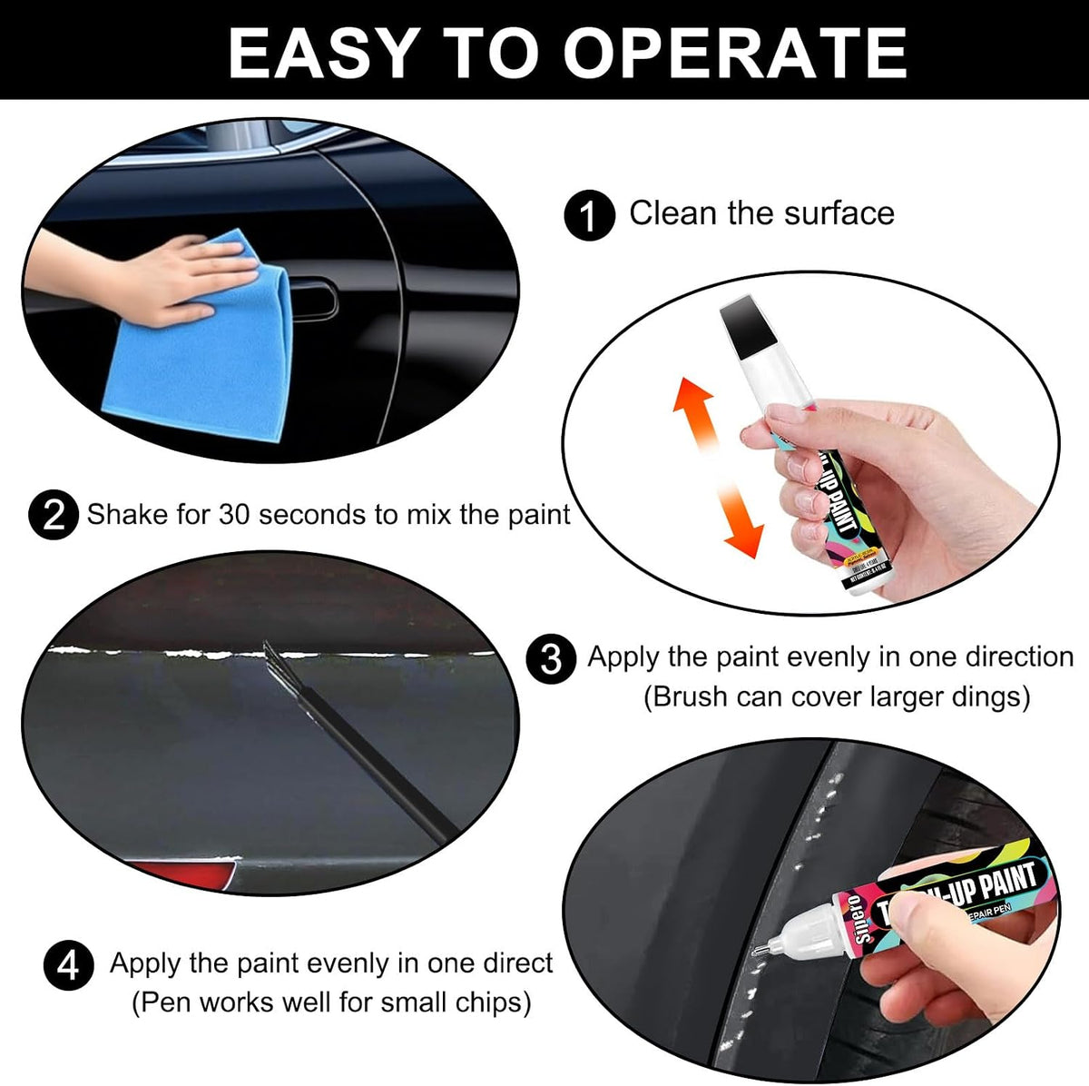 Caviar (223) Touch Up Paint for Lexus ES RX GX LS