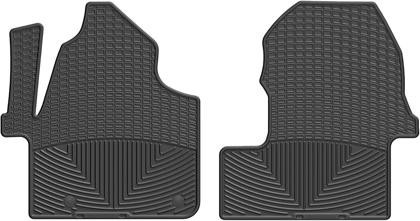 WeatherTech All-Weather Floor Mats for Mercedes eSprinter, Sprinter - 1st Row (W530), Black