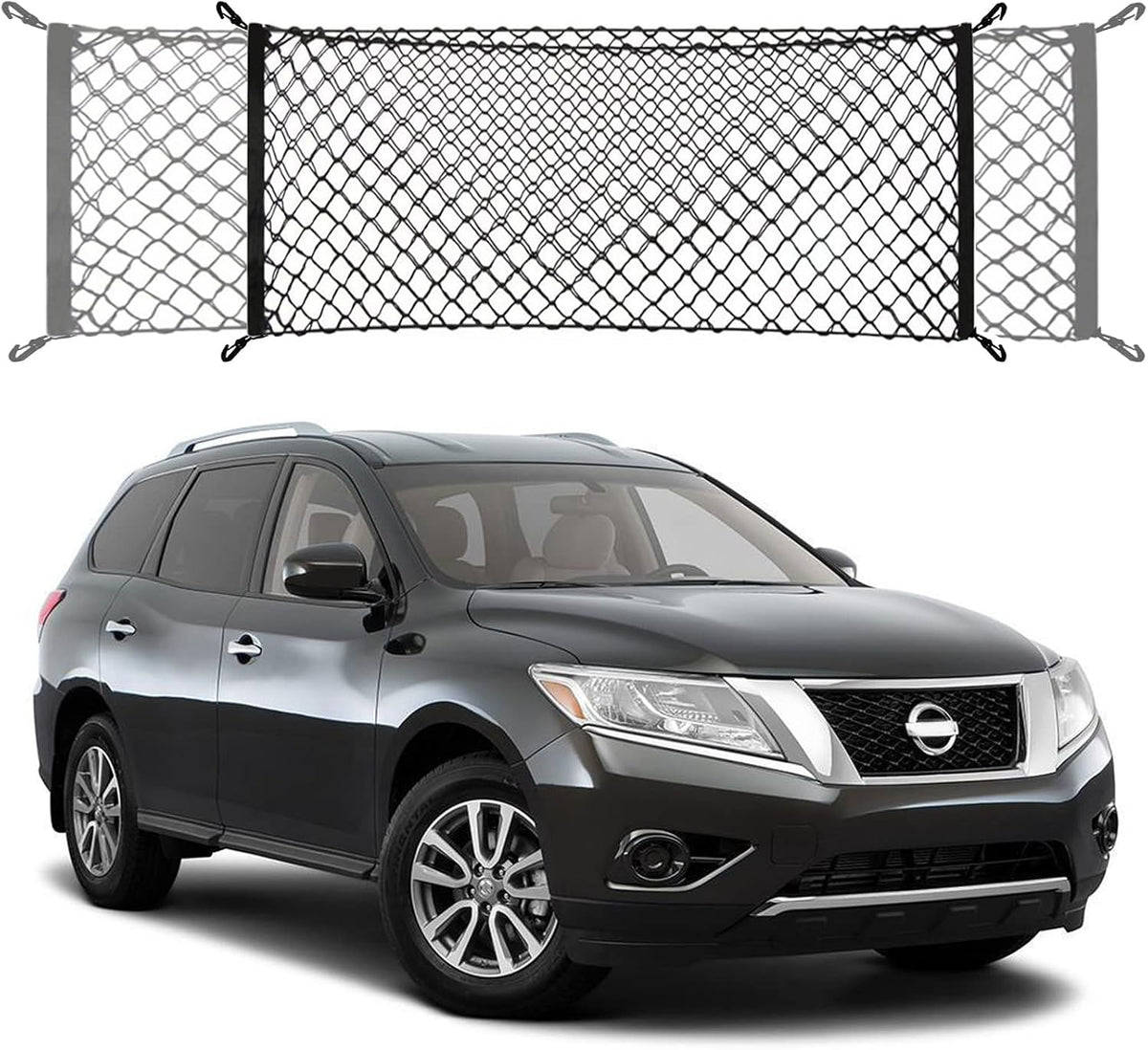 Cargo Trunk Net for Ford Explorer Base ST XLT Car Rear Tailgate Netting