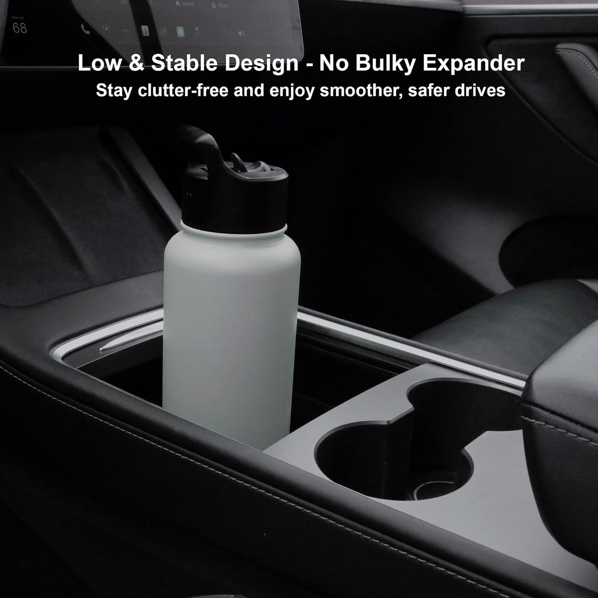 Gen 1 Cup Holder Insert for Tesla Y & 3 Fits 26–32 oz Bottles