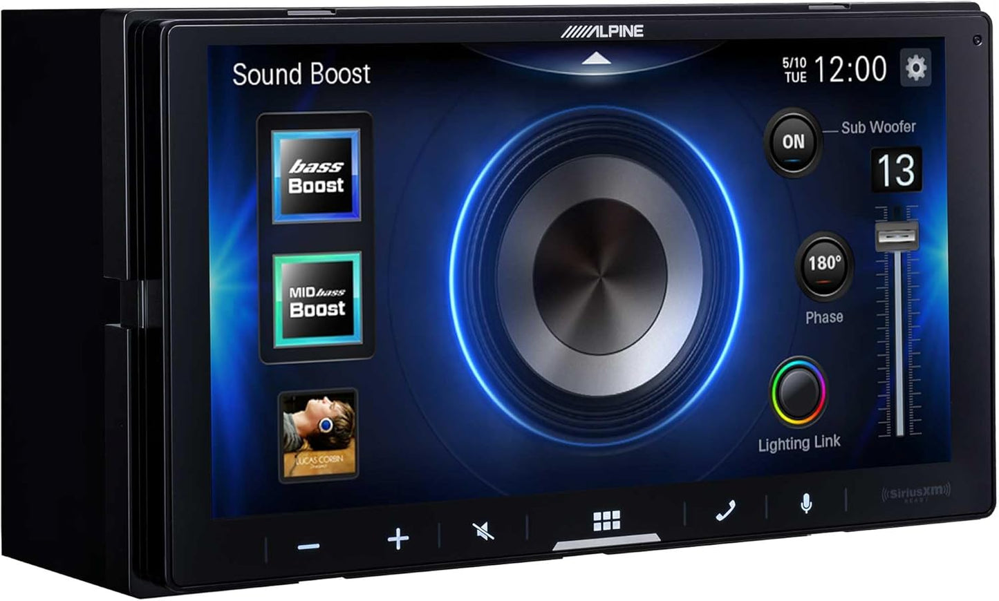 Alpine iLX-W670 Digital Multimedia Receiver with CarPlay and Android Auto Compatibility