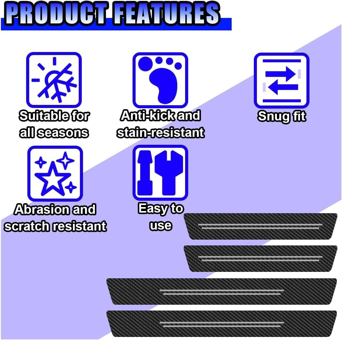 Door Sill Protector for SangYong KGM Torres EVX