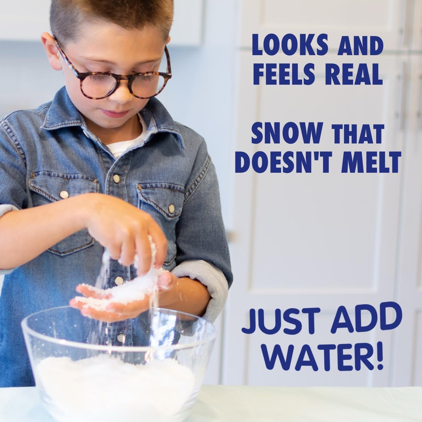 Large Instant Snow Artificial Snow - As Seen on Shark Tank - Make Cloud Slime