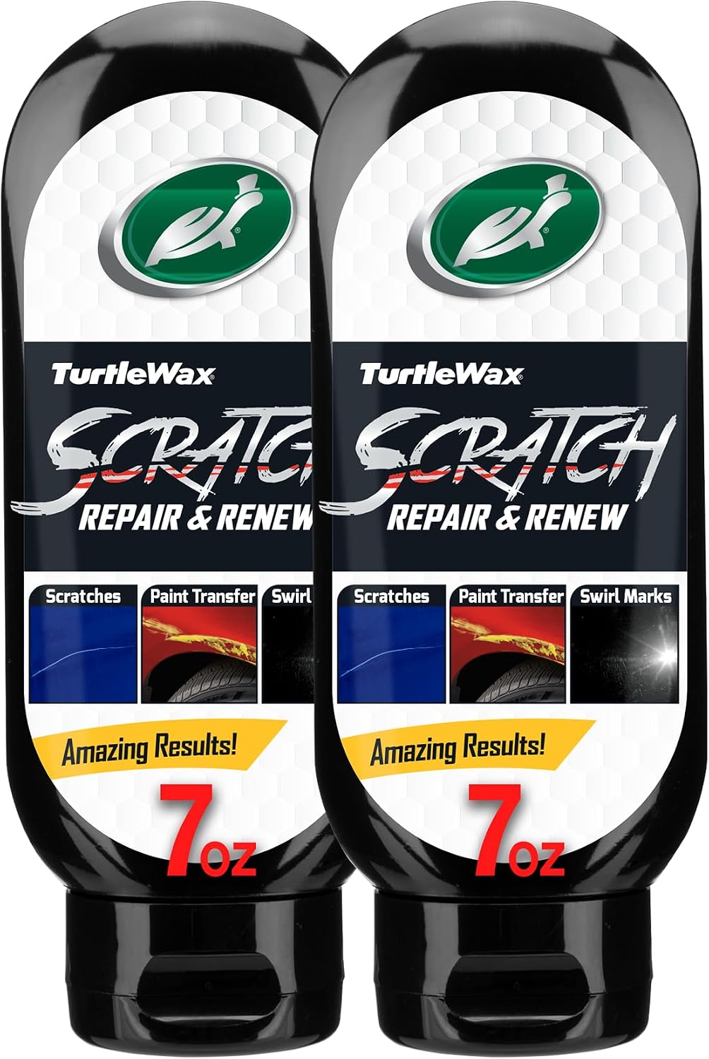 Turtle Wax Scratch Repair & Renew, Car Scratch Remover, 7 oz. (Pack of 3)