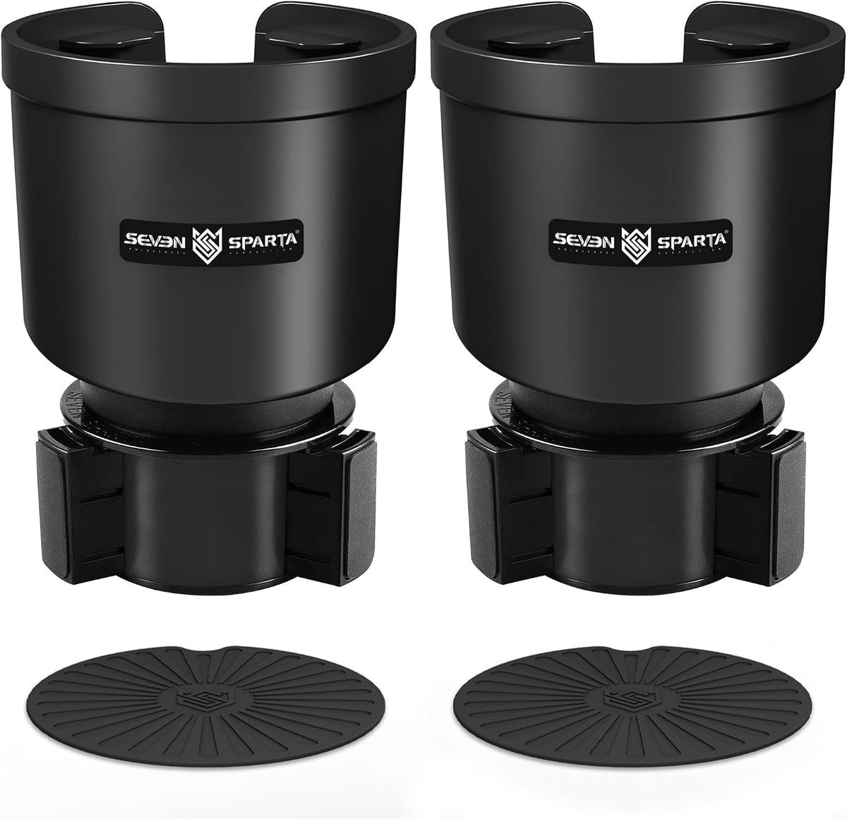 SEVEN SPARTA Car Cup Holder Expander for 32-46oz Large Bottles & Tumblers