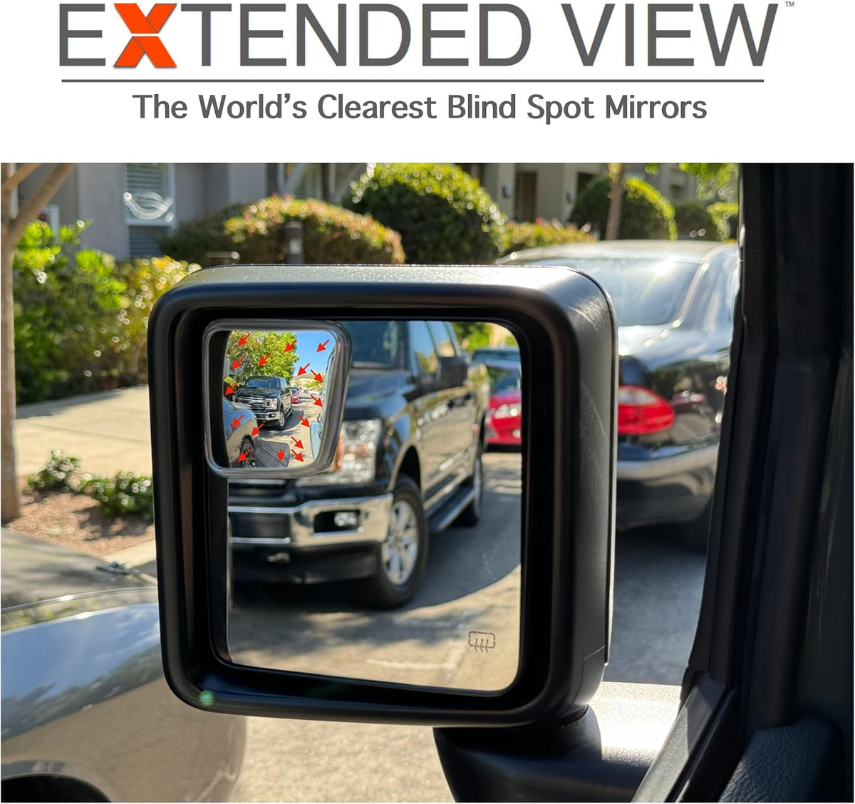 Custom Blind Spot Mirrors- Compatible with JL Wrangler 2018-Present Jeep Wrangler | blind spot mirrors compatible with JL Wrangler 2018-Present