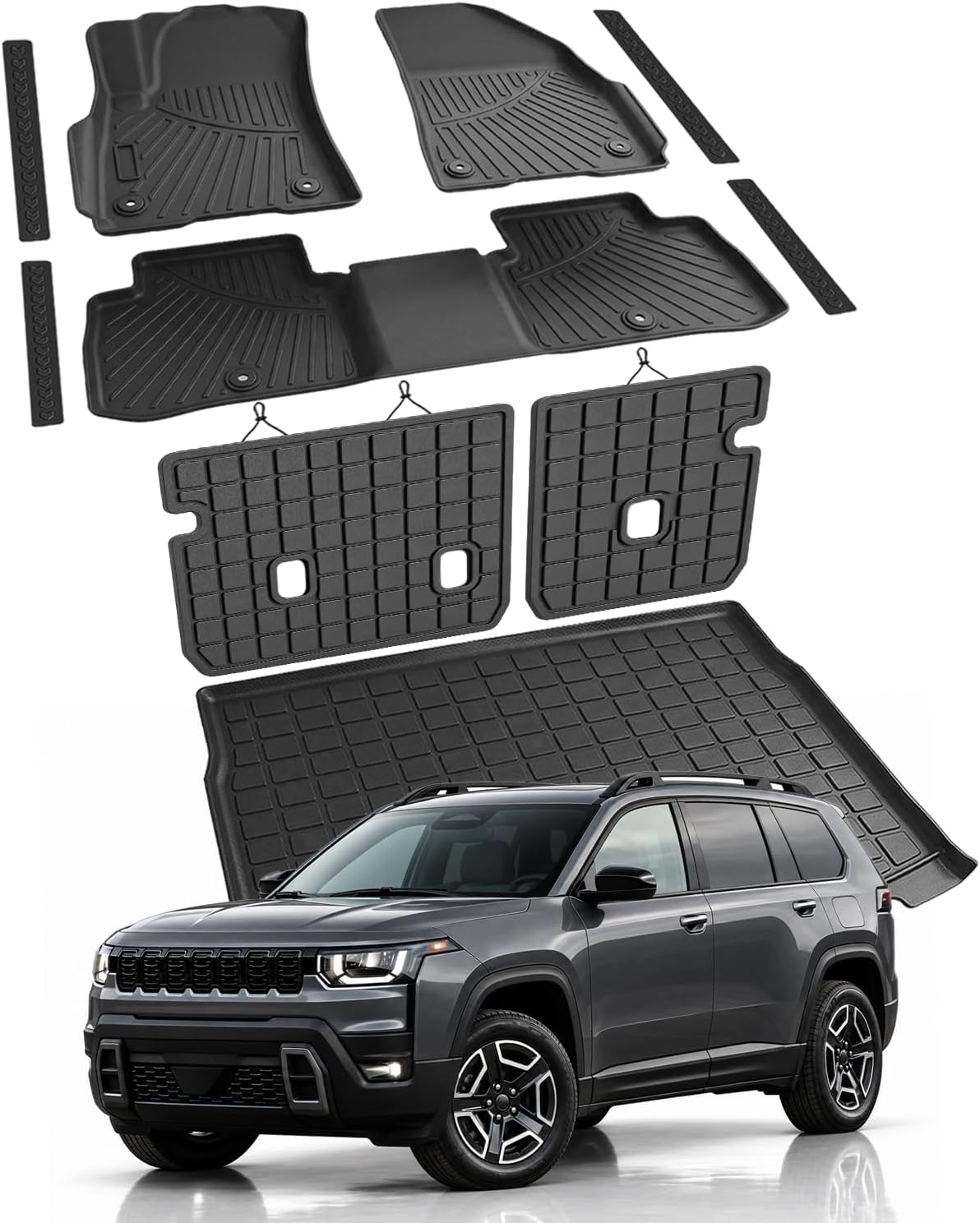 Floor Mats & Cargo Liner for Honda CRV 2007-2011 Full Set