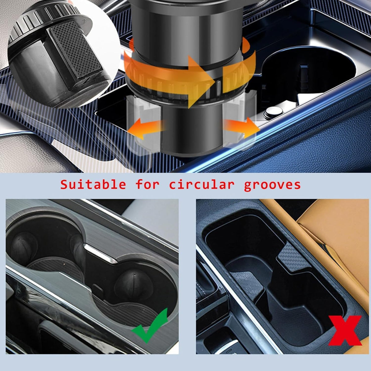 Cup Expander for Kia NIRO 2020-2025, Drivers 2in1