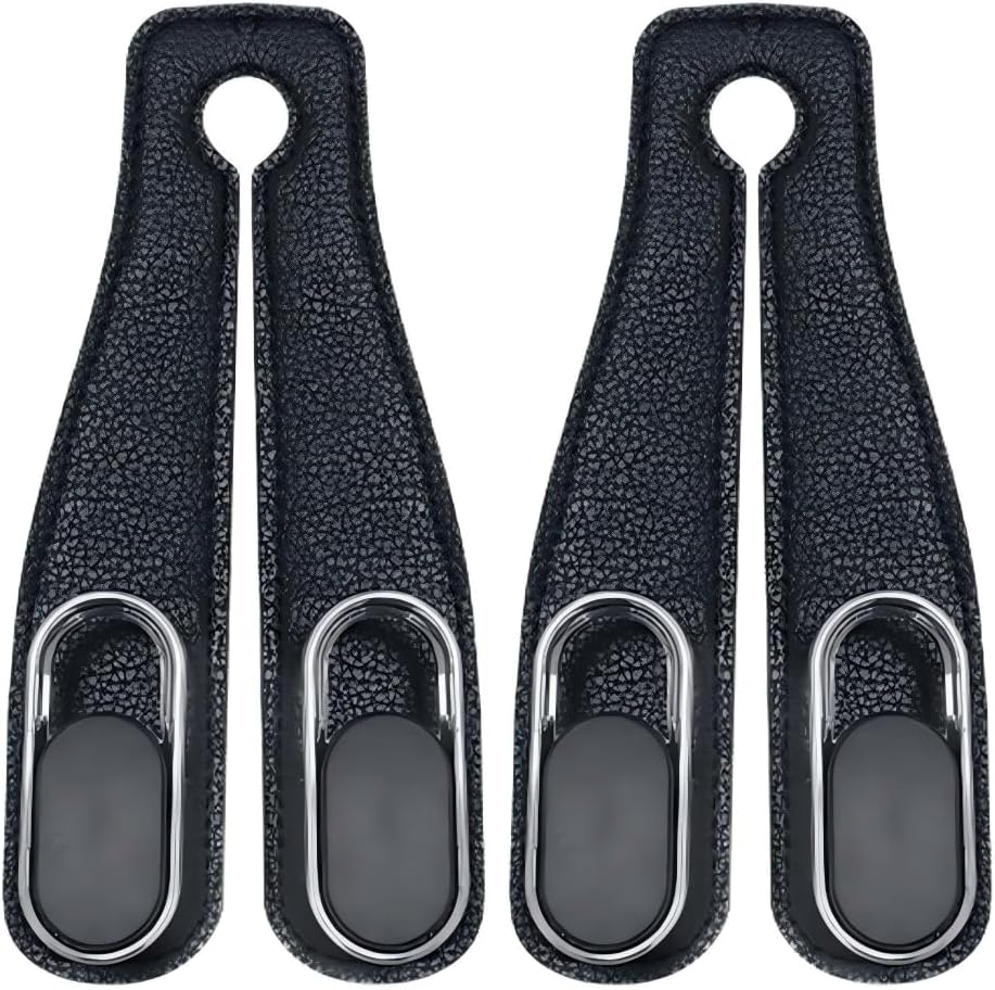 2 Pack Car Seat Headrest Hooks, Gray