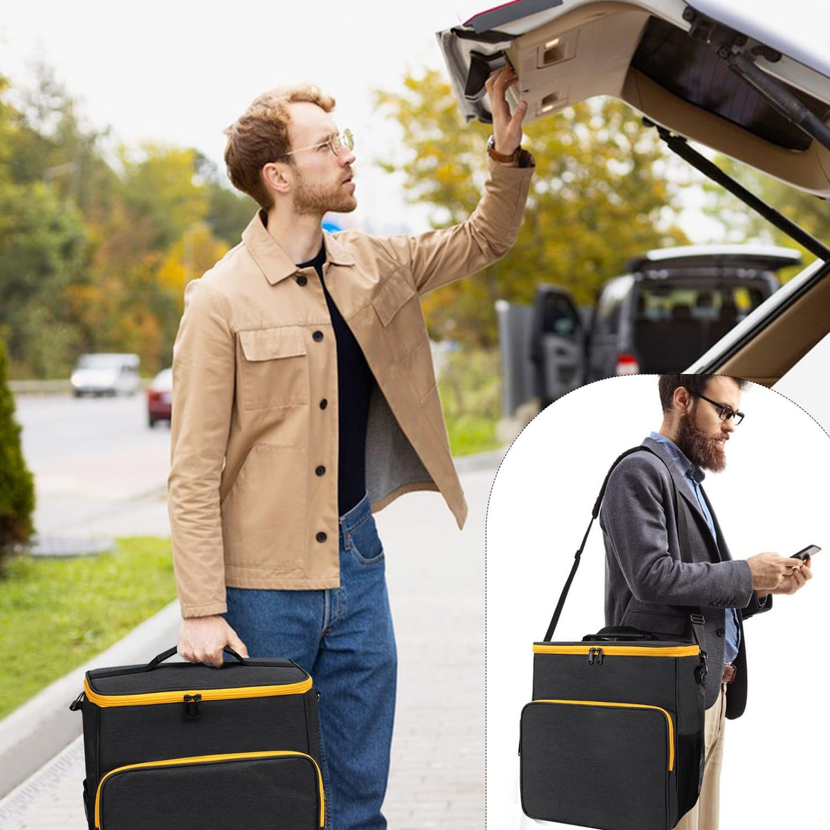 Storage Bag for DEWALT Jump Starter DXAEJ14,Carry Bag for Car Jump Starter