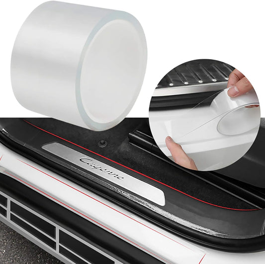 Storystore Car Door Edge Guard, 2.7 in x 33 Ft Clear Door Edge Protector