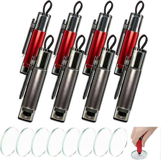 8 Pack Window Breaker Seatbelt Cutter Car Safety Hammer