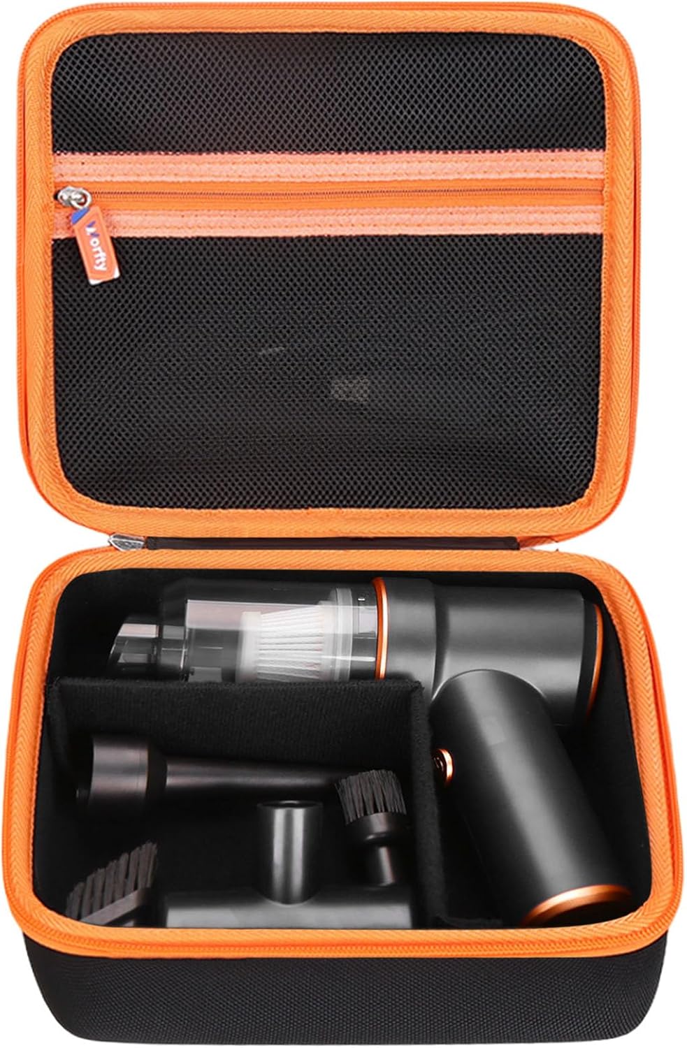 Hard Travel Case for KMM Handheld Car Vacuum Cleaner, Portable Auto Vacuum Cleaner Accessories Storage Bag Carrying EVA Case for KMM LT-117 9000Pa Air Duster