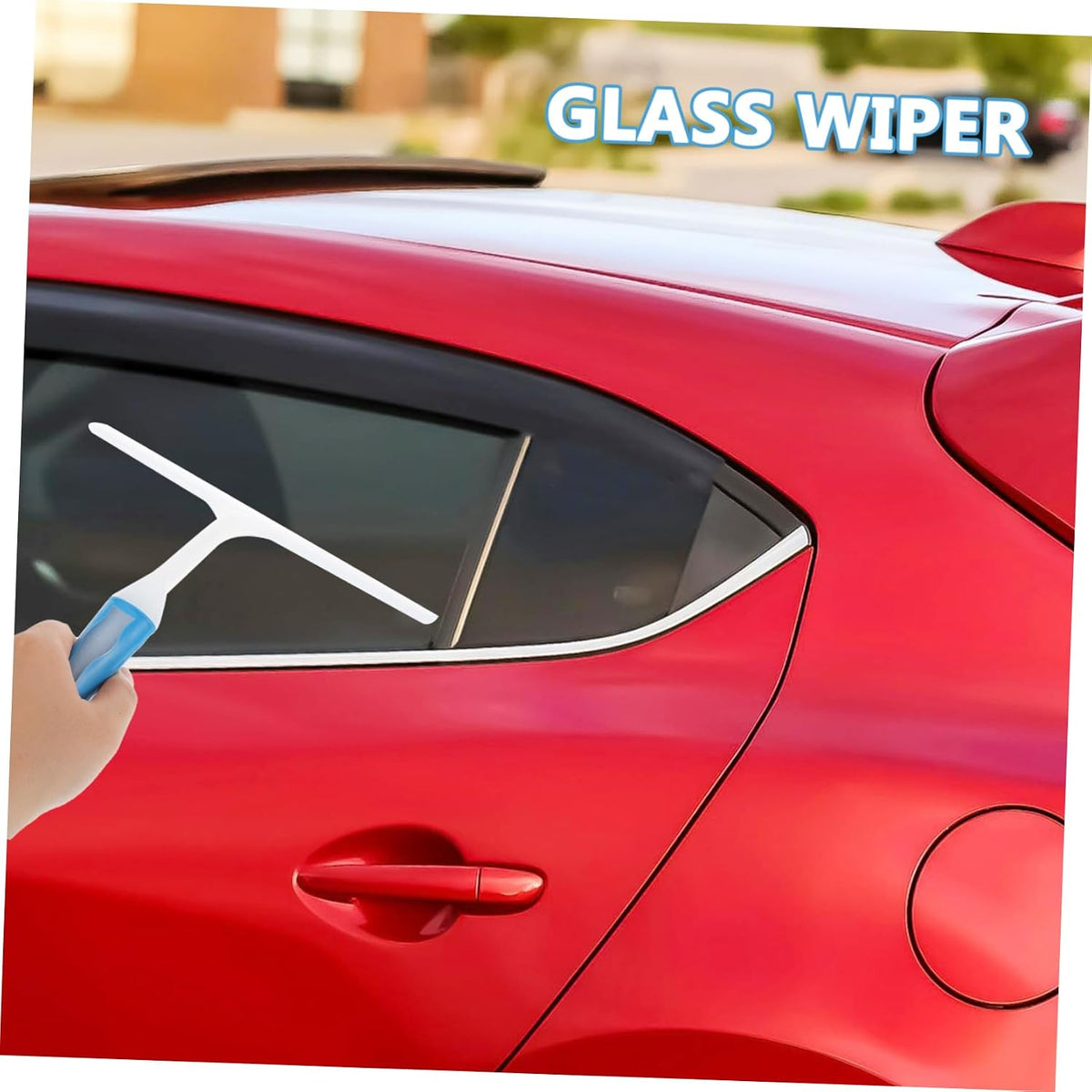 Plastic Squeegee Window Cleaning Tool Car Windshield Wiper for Clean Multi Use Vehicle Interior Cleaner Durable and Scratch Design