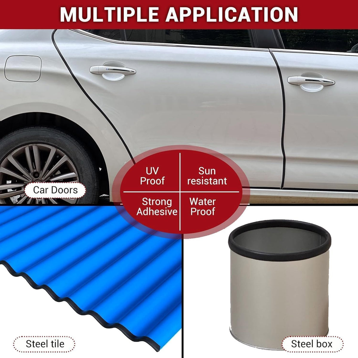 Car Door Edge Guards for Chevy Silverado/GMC Sierra 1500