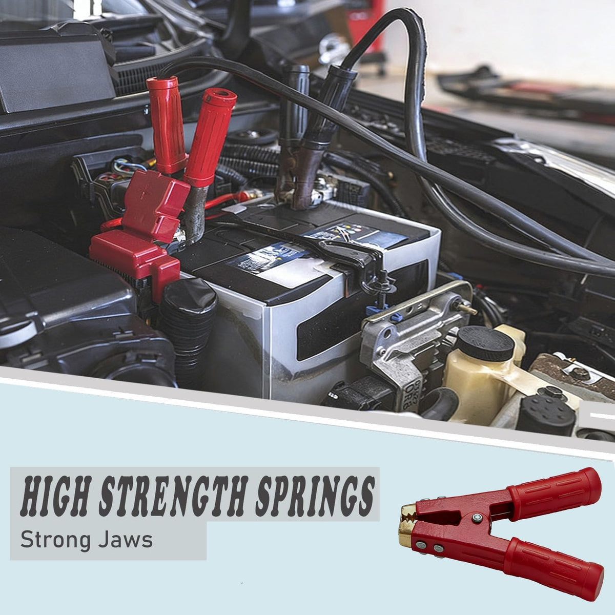 Battery Jumper Clamps Replacement Battery Alligator Clamps for Jumper Cable