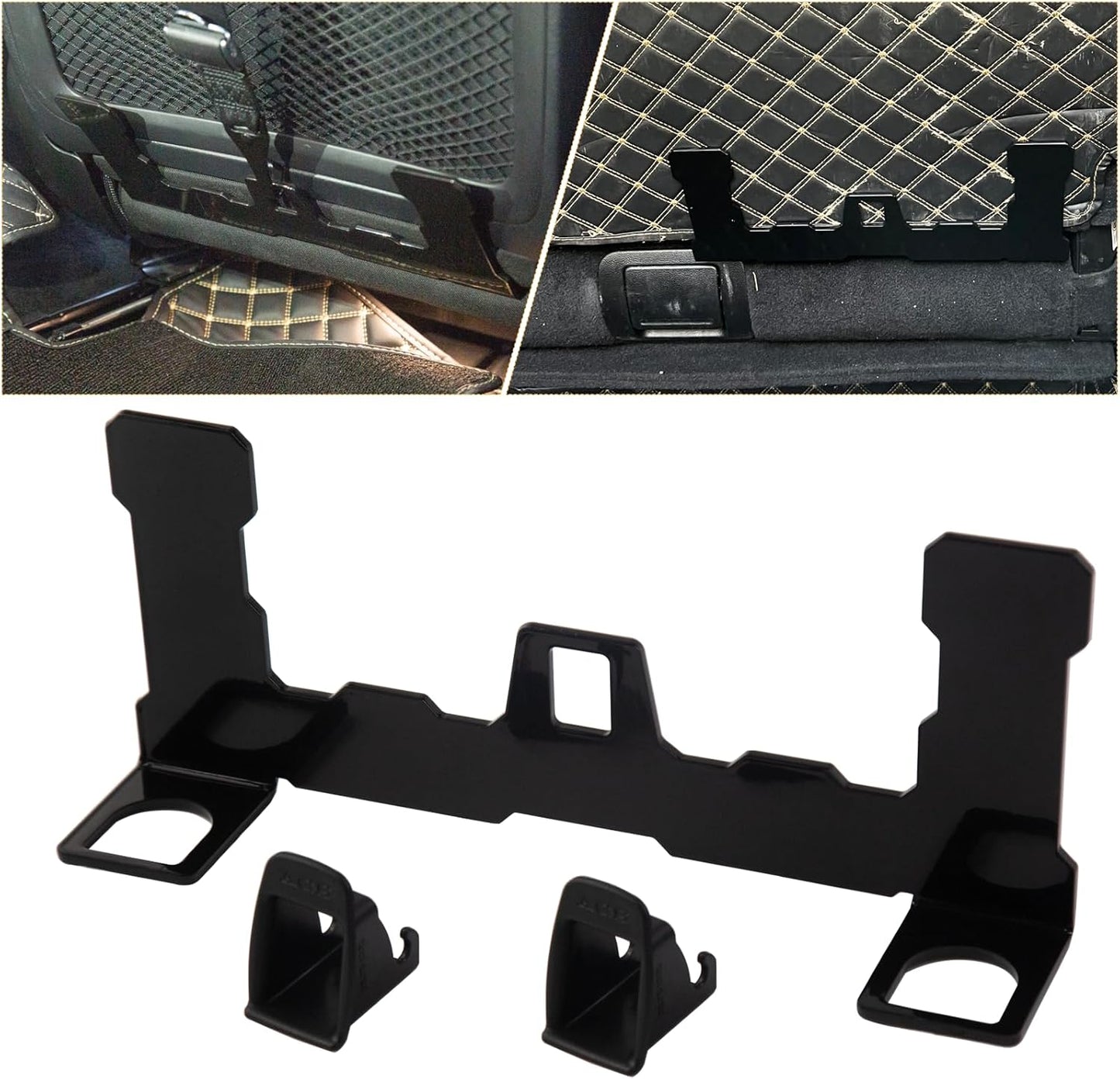 Car Seat Latch Anchor Kit - Converts Older Cars to ISOFIX Compatibility Interface， Safety Car Seat Adapter Tether Bracket Mount for Vehicles Heavy-Duty Steel Easy Install (Check Size Before Buy)