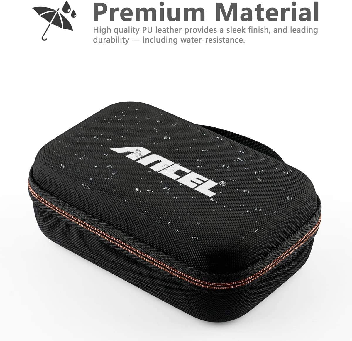 ANCEL Large Protective Case for OBD2 Scanner and Code Reader, Diagnostic Scan Tool Battery Tester, Storage Box (L) Compatible with ANCEL Products