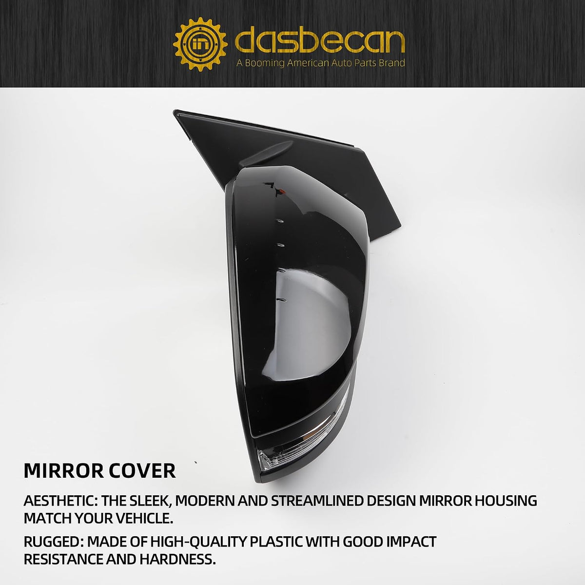 Dasbecan Right Passenger Side Mirror Compatible with Toyota RAV4 2015-2018