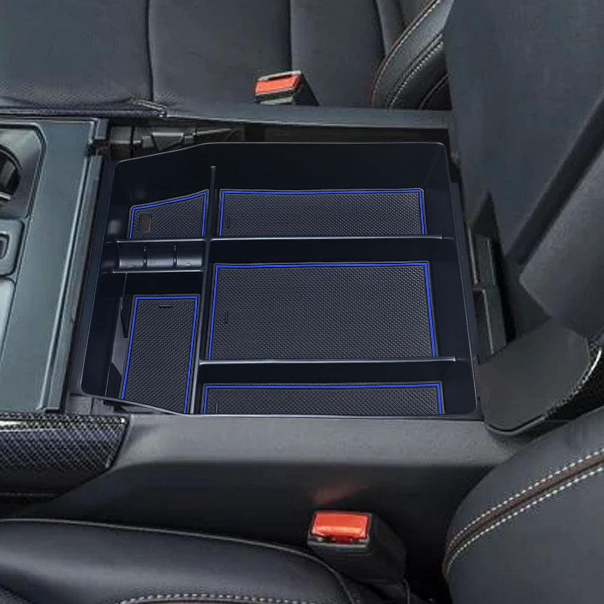 Zxiaochun Center Console Organizer for 2021-2024 Ford F150 Accessories