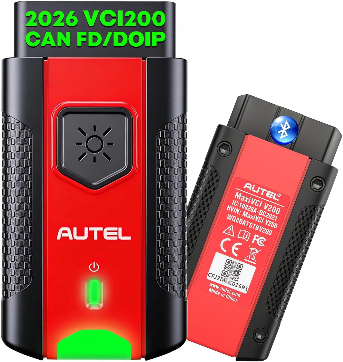 Autel MaxiVCI VCI200 V200 Wireless Dongle, VCI 200 OBD2 Connector Adapter