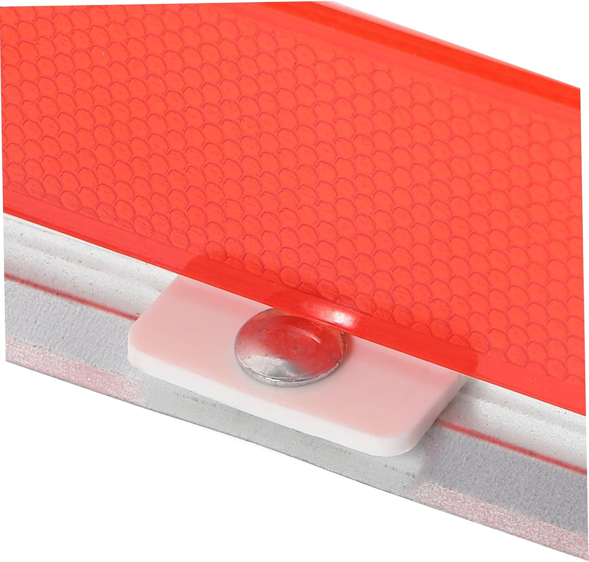 Warning Triangle for Vehicles Portable Red Plastic Metal Roadside Safety