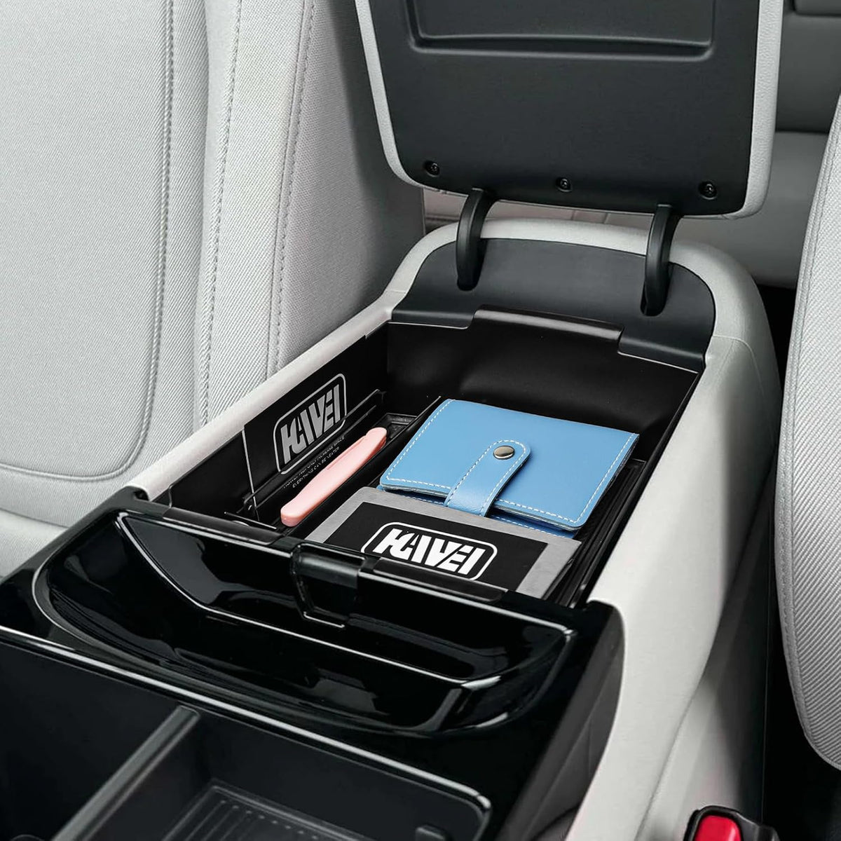 HGWEI Center Console Organizer for 2025 2026 Hyundai Tucson Limited/Hybrid