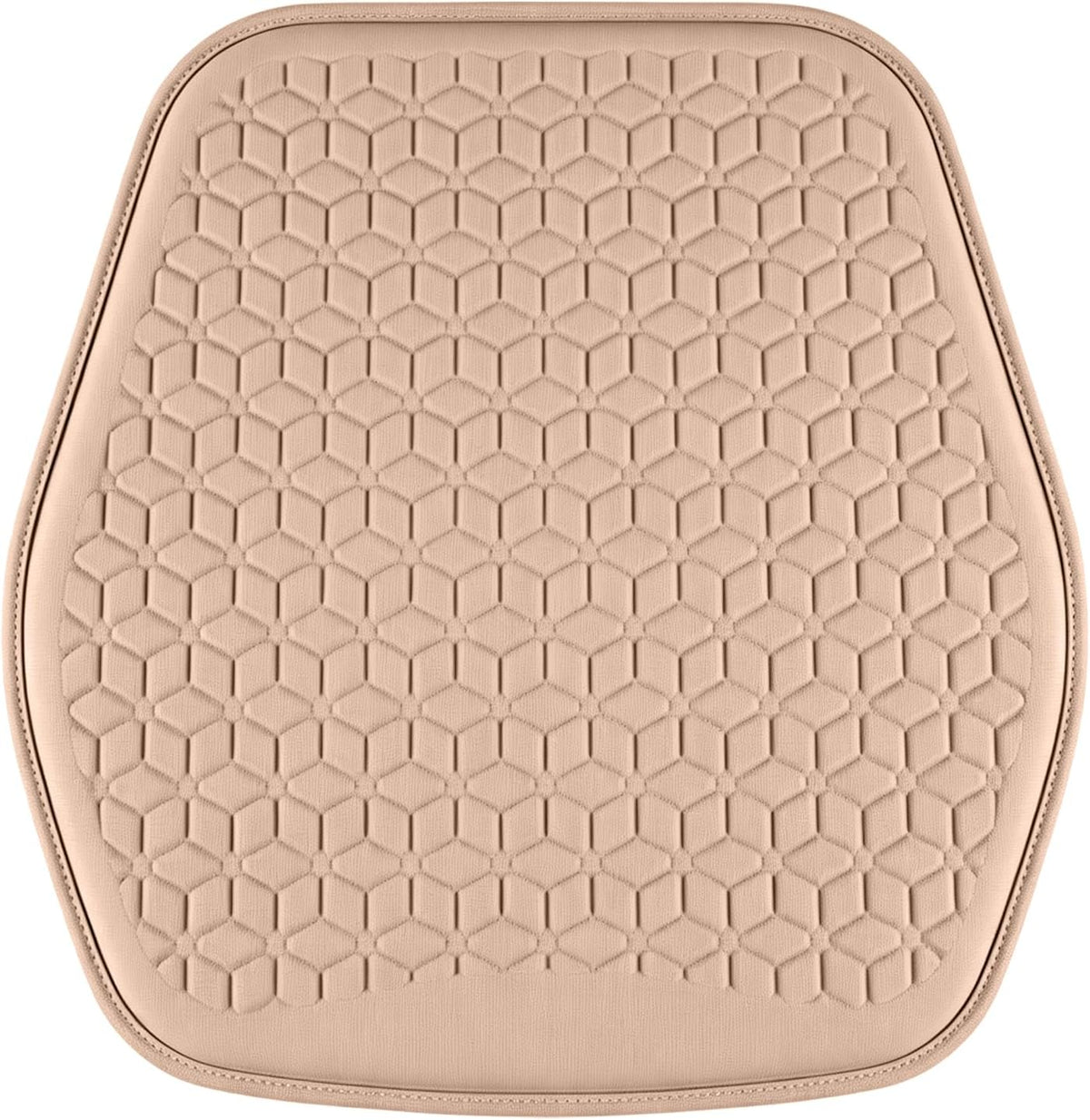 Thin Gel Car Seat Cushion, Non-Slip & Comfortable Automotive Front Seats Cushion Pad for Driver, Breathable Vehicle Interior Mat Cover Accessories，Pink