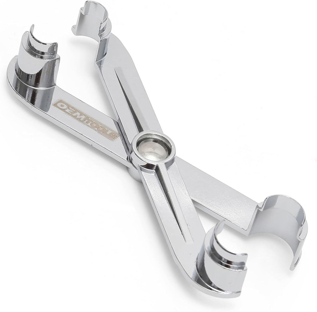 OEMTOOLS 24688 Transmission Line Disconnect Tool, Quickly Removes 3/8" and 1/2" Oil Cooler Lines, Step Design for Ford and Cadillac Vehicles, Durable Metal Construction
