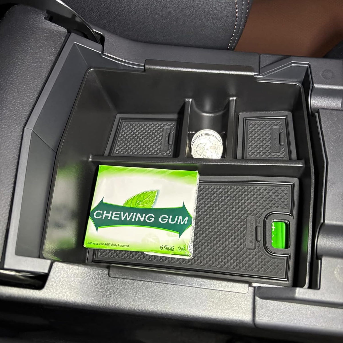 JKCOVER Center Console Organizer Compatible with 2025 2026 Subaru Forester