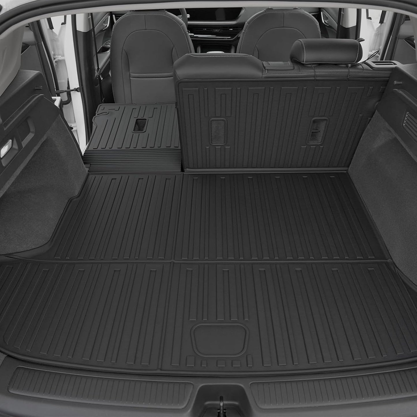Floor Mats Set for Buick Envision 2021-2025 2026 Accessories, Full Coverage All Weather Floor Mats Cargo Mat with Backrest Protectors & Door Sill Guards