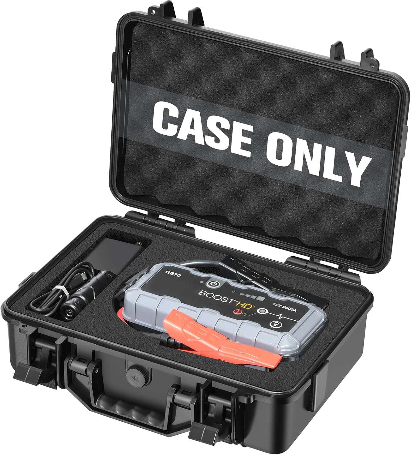 Case for NOCO Boost GB70 &amp; X GBX75 - Portable Car Battery Jump Starter Hard Shell Case: Waterproof Travel Carrying Storage Box for NOCO Boost GB70 &amp; GBX75 UltraSafe Jump Starter - Highway Emergencies