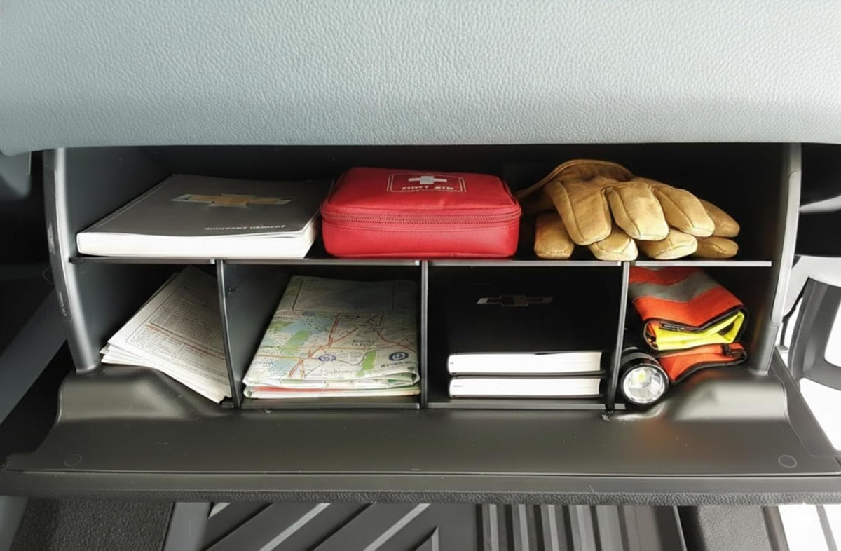 Vehicle OCD - Glove Box Organizer for Chevy Colorado/GMC Canyon (2015-2022) - Made in USA - SLX145