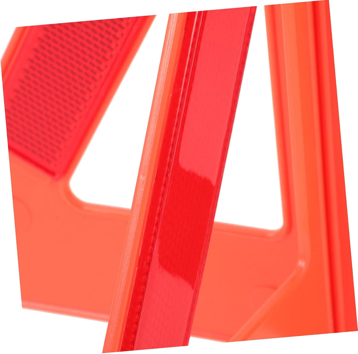 HEALLILY Car Road Warning Triangles 2 Sets Plastic Reflective Safety Sign