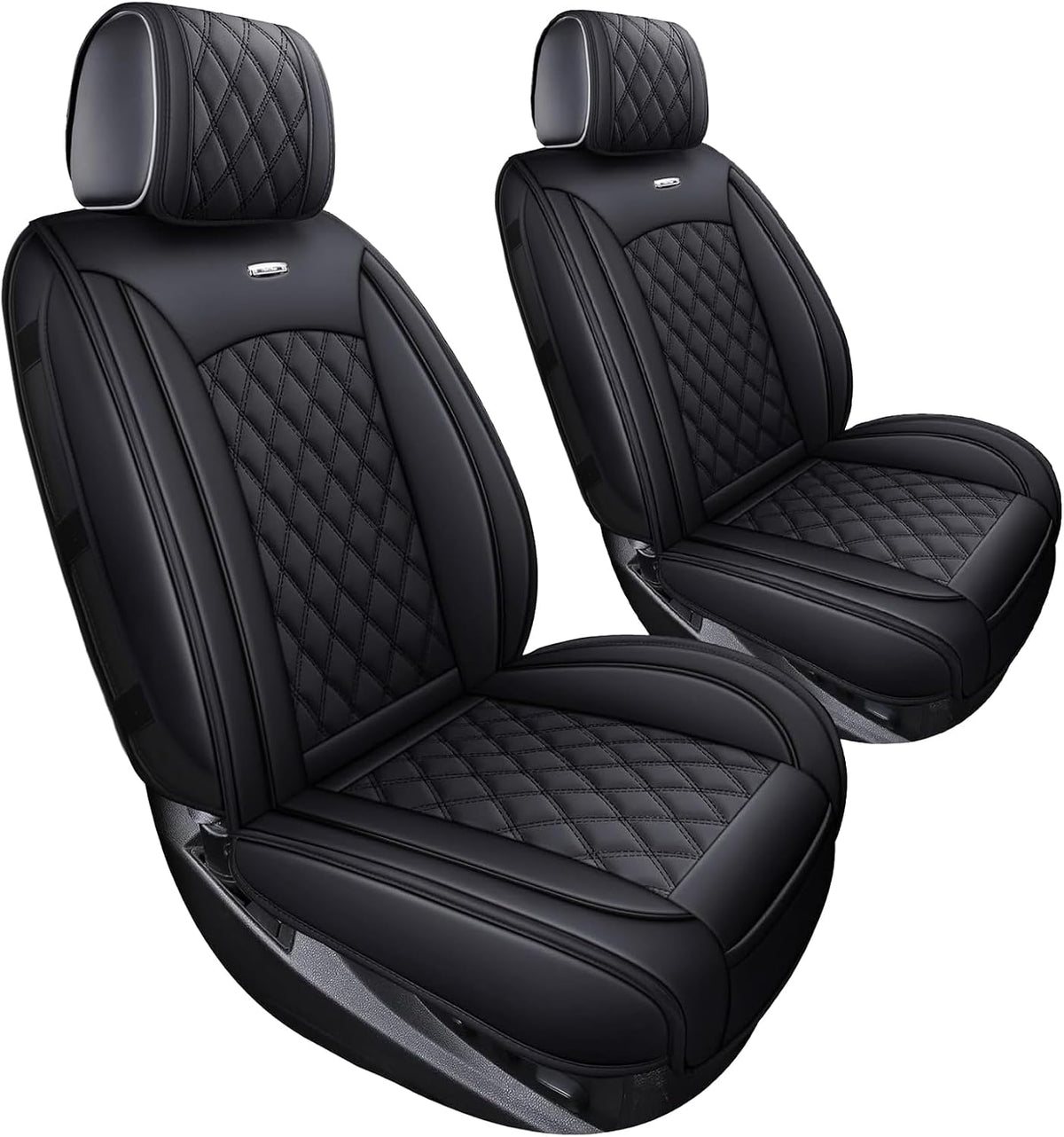 Chevy Silverado GMC Sierra 2 Front Seat Covers 2007-2026 1500 2500HD 3500HD