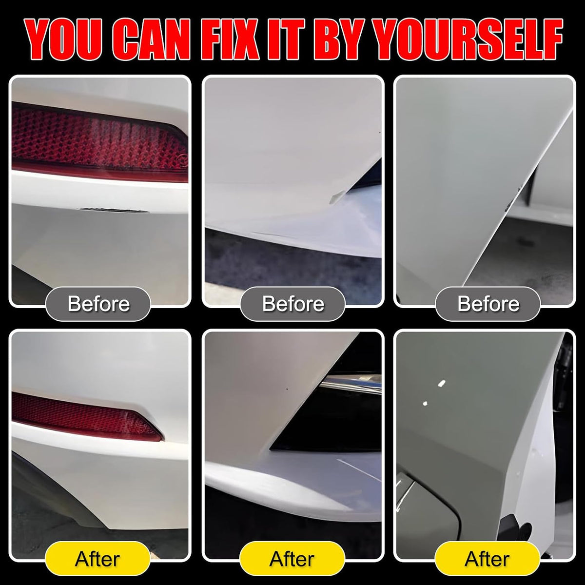 Car Touch Up Paint(Space White Metallic(A3)) for Ford