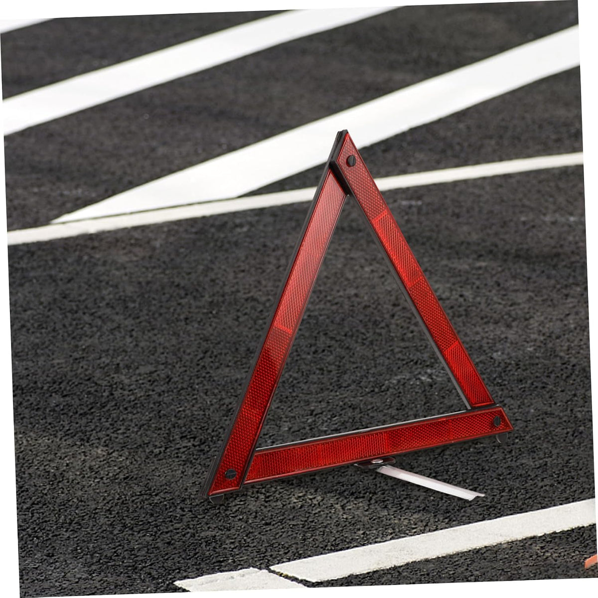 3pcs Reflective Safety Triangles for Roadside Emergency Traffic Use