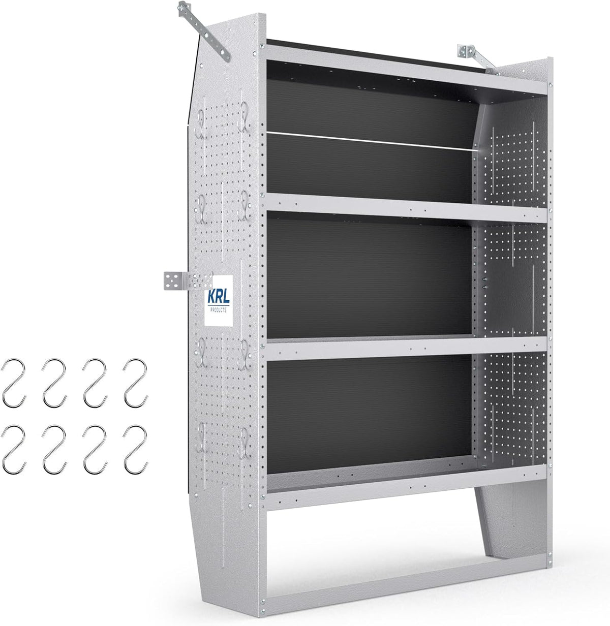 SV-4260 Steel Van Shelving Storage System 42" W×60" H×13" D Fits Transit, NV, Promaster, Sprinter