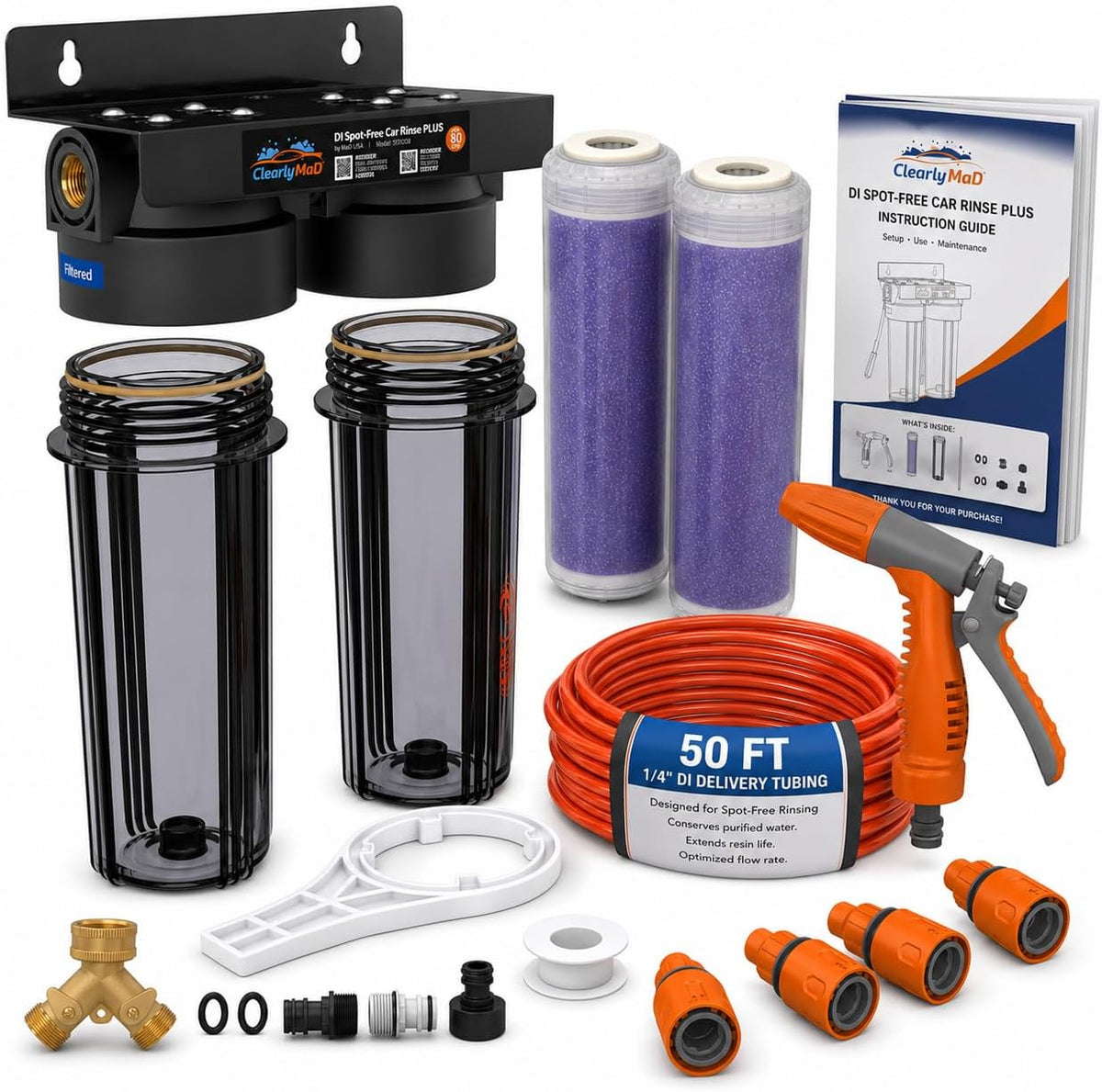 DI Spot-Free Car Wash Rinse System, Hose-Ready Unit
