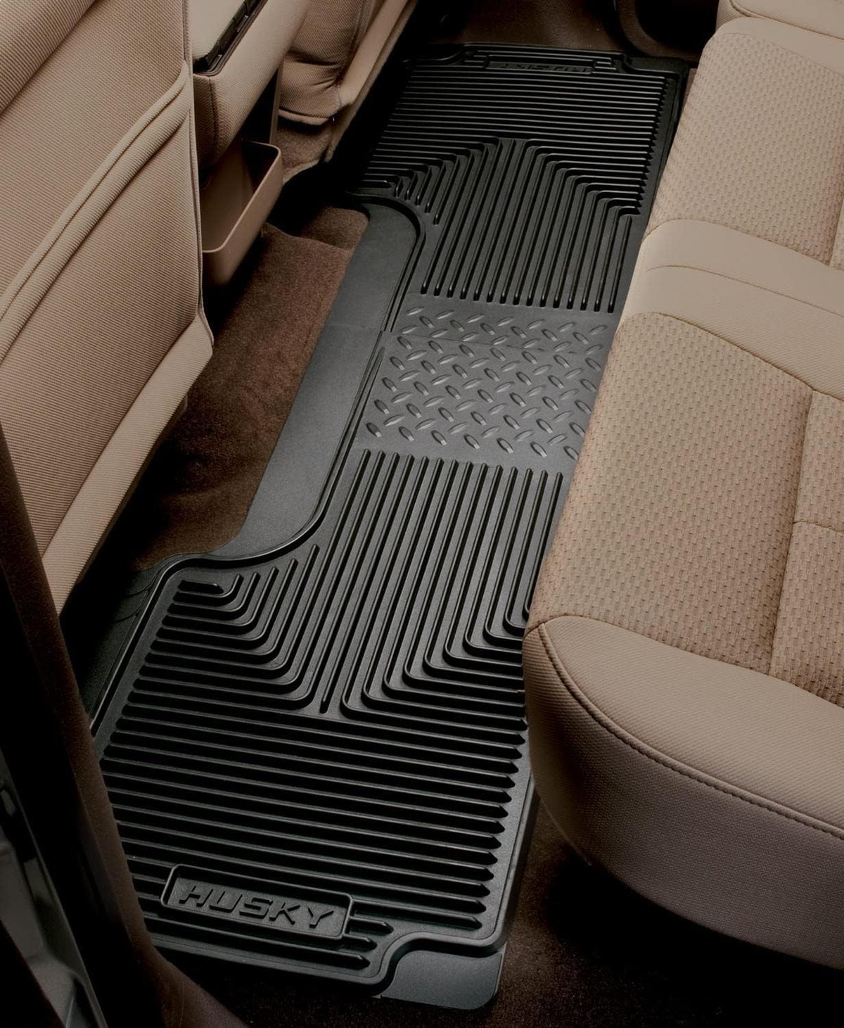 Husky Liners - Heavy Duty Front Floor Mats | 1988-1999 Chevrolet C1500/K1500, 1988-2000 Chevrolet C2500/K2500, Black | 51011