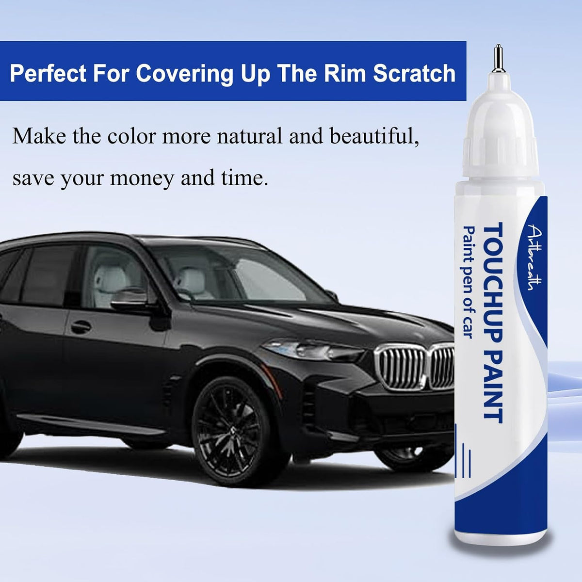 Carbon Black 416 Touch Up Paint for BMW OEM Color Match Car Paint Pen