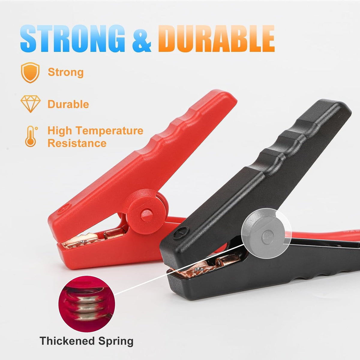 Jumper Cable Adapter for Milwaukee M18 Battery, 10AWG Jump Starter Cable